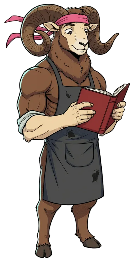 Gabin, le mouflon mangaka